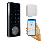 Fechadura Digital Eletronica Milre 8600 Preta Com Gateway Hub