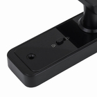 Fechadura Digital Elsys Embutir para Porta de Madeira ESF-DE4000B Biometria Senha Chave Wi-Fi