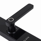Fechadura Digital Elsys Embutir para Porta de Madeira ESF-DE4000B Biometria Senha Chave Wi-Fi