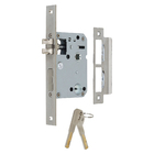 Fechadura Digital Elsys Embutir para Porta de Madeira ESF-DE4000B Biometria Senha Chave Wi-Fi