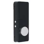 Fechadura Digital Elsys Senha e TAG Tecno Preta Sobrepor