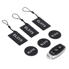 Fechadura Digital Elsys Senha e TAG Tecno Preta Sobrepor