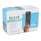 Fechadura Digital Elsys Senha e TAG Tecno Preta Sobrepor