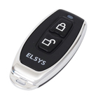 Fechadura Digital Elsys Senha e TAG Tecno Preta Sobrepor