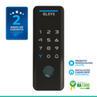 Fechadura Digital Elsys Senha e TAG Tecno ESF-DS4100V Preta Sobrepor