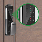 Fechadura Digital Intelbras FR 620 Embutir para Porta de Madeira Senha e Cartão