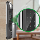 Fechadura Digital Intelbras FR 630 Embutir para Porta de Madeira  Chave Senha Cartão e Biometria