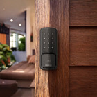 Fechadura Digital Intelbras Senha e iButton FV201 Preto Sobrepor