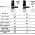 Fechadura Digital Inteligente Agl H30 Com Hub Wifi Aplicativo