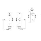 Fechadura Digital Pado Fde-600w Com Gateway