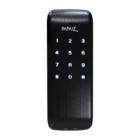 Fechadura Digital Papaiz Senha Smart Lock SL125 Preta de Sobrepor