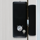 Fechadura Digital Papaiz Senha Smart Lock SL125 Preta de Sobrepor