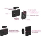 Fechadura Digital Para Moveis 1701 Com Puxador Soprano