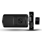 Fechadura Digital Rx200 Biometria Senha Chave Tetra Preta