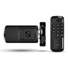 Fechadura Digital Rx200 Biometria Senha Chave Tetra Preta