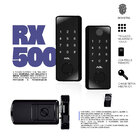 Fechadura Digital Rx500 Bio Senha Controle Chave Tetra Agl
