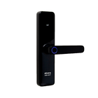 Fechadura Digital Silvana com Biometria, Cartão e Senha 90387 Preta Embutir