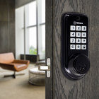 Fechadura Digital Silvana SDD115 Embutir para Porta de Madeira