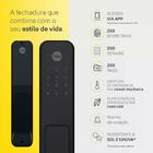 Fechadura Digital Solis Biométrica Senha E Cartão Yale