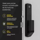 Fechadura Digital Solis Biométrica Senha E Cartão Yale