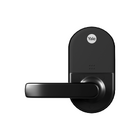 Fechadura Digital Yale Compact IP55 Preta de Embutir com Biometria, Senha, Cartão e Chave