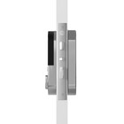 Fechadura Digital Yale Lia IP55 Preta Cromada de Embutir com Biometria, Senha, Cartão e Chave
