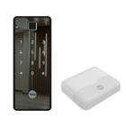 Fechadura Digital Yale Reflecta BIO de Sobrepor Prata com Biometria, Cartão, Senha e Hub de Conectividade