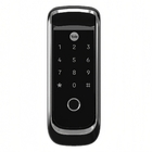 Fechadura Digital Yale YBL410 BIO Preto e Cromado Sobrepor Senha, Biometria e Bluetooth