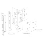 Fechadura Duna 2 Banheiro 55mm Cromado M0915z R0069 Bz1952 Im