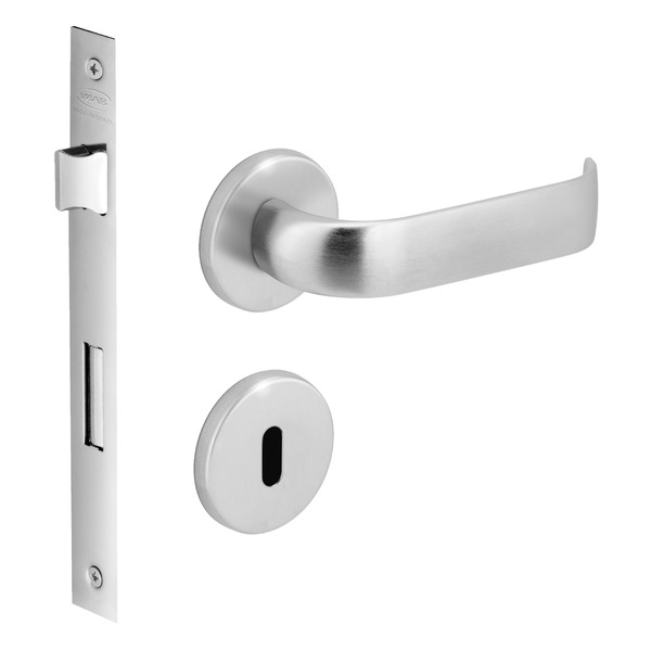 Fechadura Duna 3 Interna 40mm Cromo Acetinado M09j5z R0069 Iz