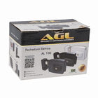 Fechadura Elétrica Furação Abertura Interna AL100 12V Preto AGL