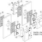 Fechadura Elétrica P/ Porta De Vidro 2 Folhas/furos Amelco -
