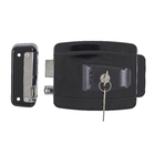 Fechadura Elétrica Reversível LR100 12V Preto AGL