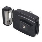 Fechadura Elétrica Reversível LR100 12V Preto AGL