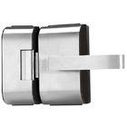 FECHADURA ELETRICA VIDRO FURO 2FOLHA HDL