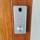 Fechadura Eletrônica Biométrica de Embutir Beluni Capri Pivot