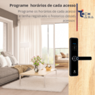 Fechadura Eletrônica Biométrica Pro Ekaza