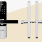 Fechadura Eletrônica Digital Agl H30a 3 Funções