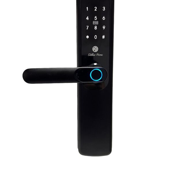 Fechadura Eletrônica Digital Biometria Senha Cartão App Wifi