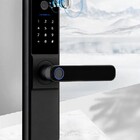 Fechadura Eletrônica Digital Biométrica Beluni Black Cat Eye