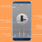 Fechadura Eletrônica Digital Biométrica Beluni New Black Tuya