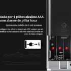 Fechadura Eletrônica Digital Biométrica Beluni Silver