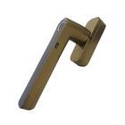 Fechadura Eletronica Digital Biometrica De Janela Dourada Wf-