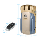 Fechadura Eletronica Digital C/ Controle Dourada Wf-010u Gta