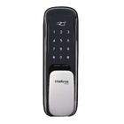 Fechadura Eletrônica Digital Intelbras com Cartão e Senha FR 620 Embutir para Porta de Giro