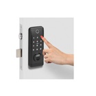 Fechadura Eletrônica Digital Rolete Imab Senha Cartão Biometr