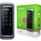 Fechadura Eletrônica Digital Touch Fr 101 Intelbras Cor Preto