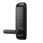 Fechadura Eletrônica Intelbras MFV3000 Preta de Embutir com Senha e Biometria