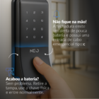 Fechadura Eletrônica Stark Digital de Sobrepor com Biometria