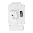 Fechadura Eletrônica Ultra Card Ajustável E-code Branca Agl